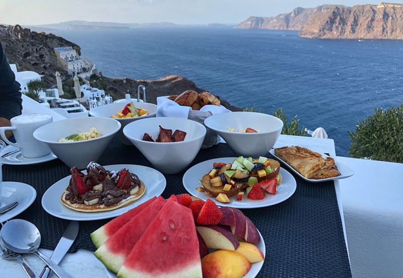 Santorini Breakfast